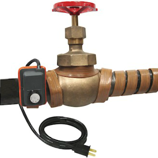 Briskheat Silicon Heat Tape with Thermostat