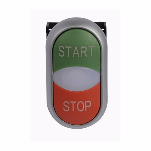 M22-ddl-gr-gb1-gb0 dual pushbutton