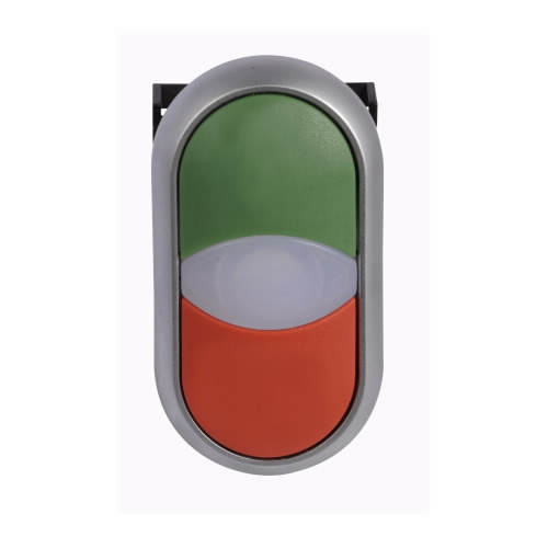 M22-ddl-gr dual pushbutton